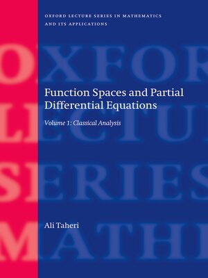 cover image of Function Spaces and Partial Differential Equations